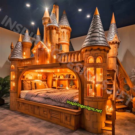 These Giant Harry Potter Hogwarts Castle Kids Beds Bring the Wizarding World To Your Bedroom ...