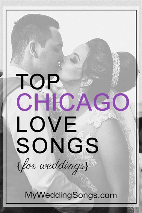 Chicago (the Band) Love Songs For Your Wedding Playlist