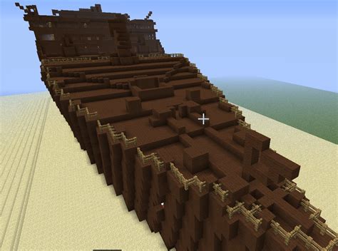 Minecraft Titanic Shipwreck