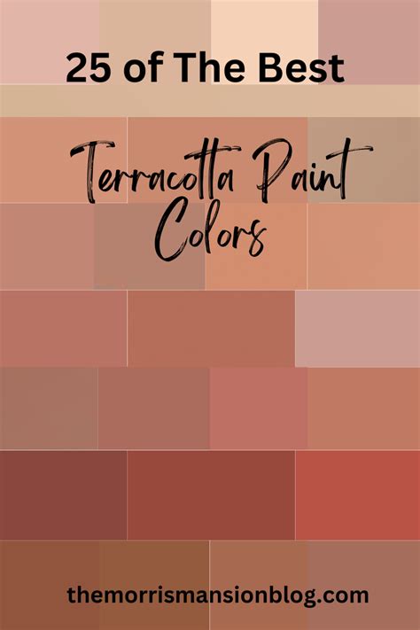 25 of The Best Terracotta Paint Colors (2023) - The Morris Mansion