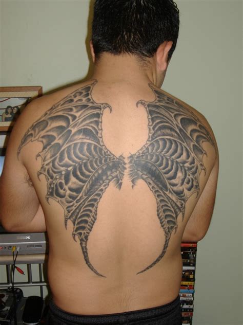 Dragon Wings Tattoos