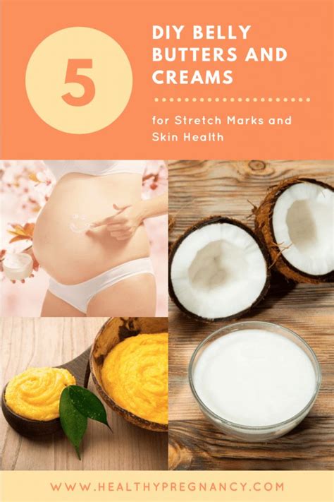 DIY Belly Butters and Creams for Stretch Marks and Skin Health