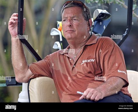 Oct 18, 2006; San Antonio, TX, USA; FUZZY ZOELLER waits in his golf cart for the teebox at 10 to ...