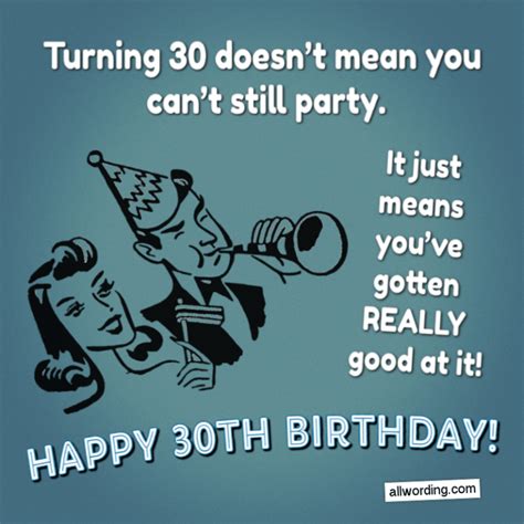 30 Ways to Wish Someone a Happy 30th Birthday » AllWording.com