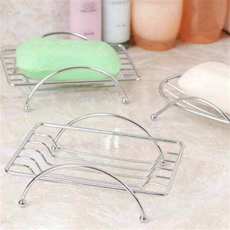 Stainless Steel Soap Holder Bathroom Soap Holder Oval Stainless Steel ...