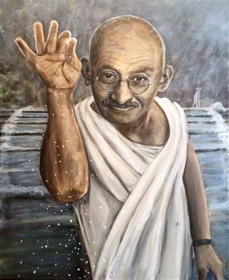 Gandhi the Original Salt Bae. Salt March Bae. | Etsy