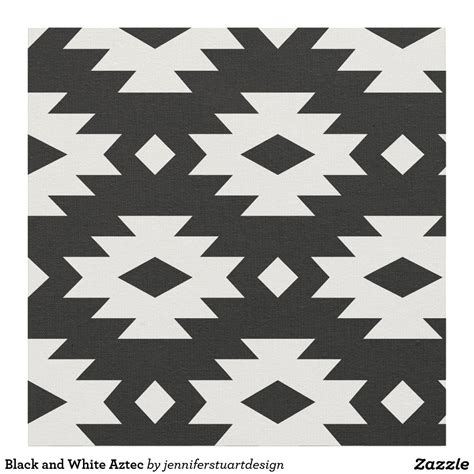 Black and White Aztec Fabric | Aztec fabric, Pattern art, Aztec quilt