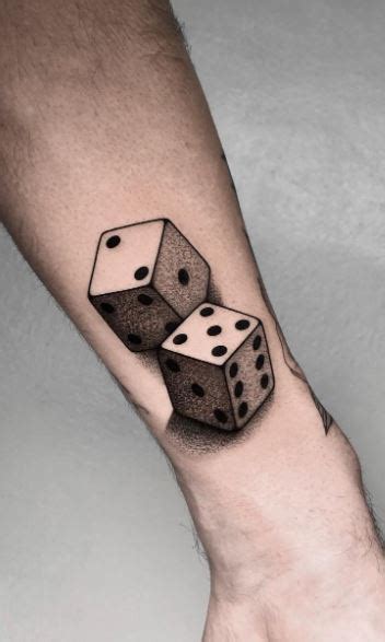 Rolling in Style: The Top 100 Dice Tattoos & Meanings - University VIP