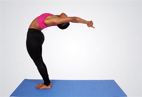 Flexible Woman Doing Backbend Yoga Pose