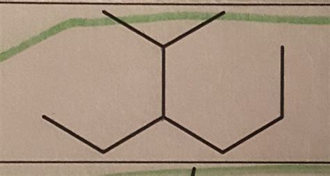 (Get Answer) - What is the right name of this structure? a) 3-isopropylhexane...| Transtutors