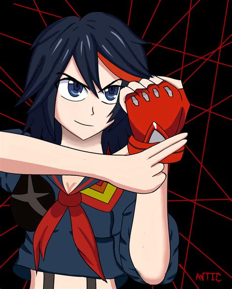 Ryuko Matoi Fan art by articpengi1 on DeviantArt