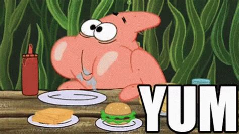 Yum Yummy GIF - Yum Yummy PatrickStar - Discover & Share GIFs | Gif ...