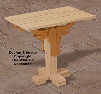 Adirondack Texas Chair & Longhorn Side Table Plans, All Yard & Garden Projects: The Winfield ...