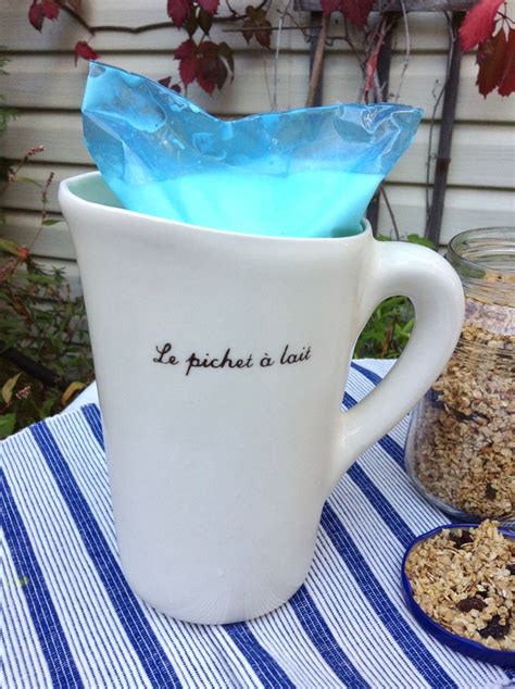 Milk Jug for Milk Bag Perfect for the Long Breakfast keeps | Etsy