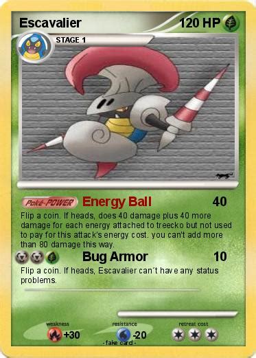 Pokémon Escavalier - Energy Ball - My Pokemon Card