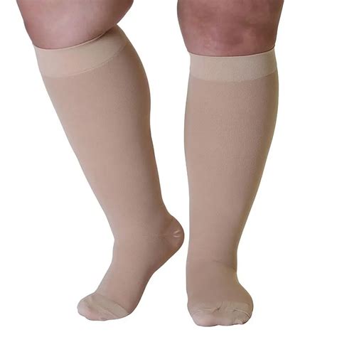 23~32mmhg Unisex Plus Size Medical Compression Socks Varicose Vein ...