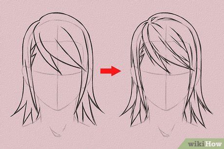 6 Ways to Draw Anime Hair - wikiHow