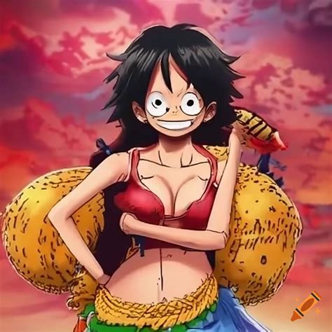 Cosplay of a mexican girl dressed as luffy from one piece