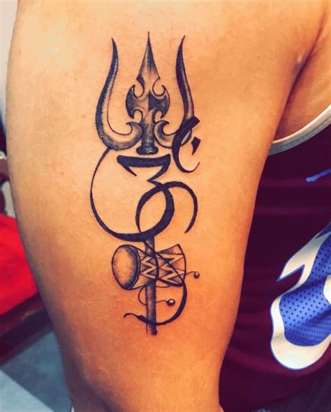 Om Logo Tattoo Design With Lord Shiva Eye And Trishul Om Tattoo Lord | My XXX Hot Girl