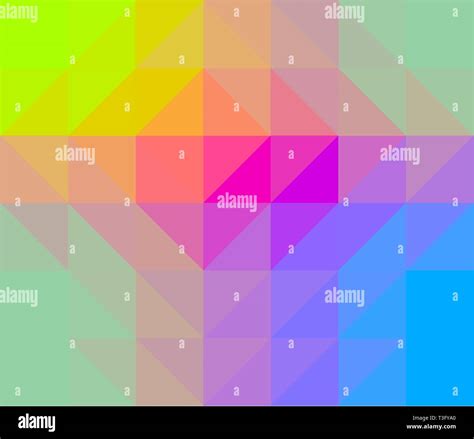 Abstract geometric gradient background texture, bright color shades ...