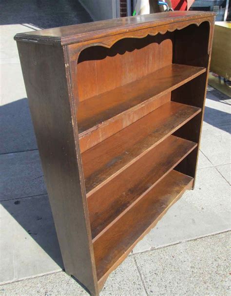 UHURU FURNITURE & COLLECTIBLES: SOLD Dark Wood Bookcase - $70