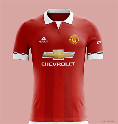 ManchesterUnited - Home Kit Concept #mufc