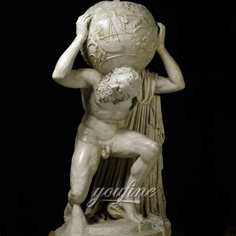 Life size famous art statue Farnese Atlas for sale-famous art ...