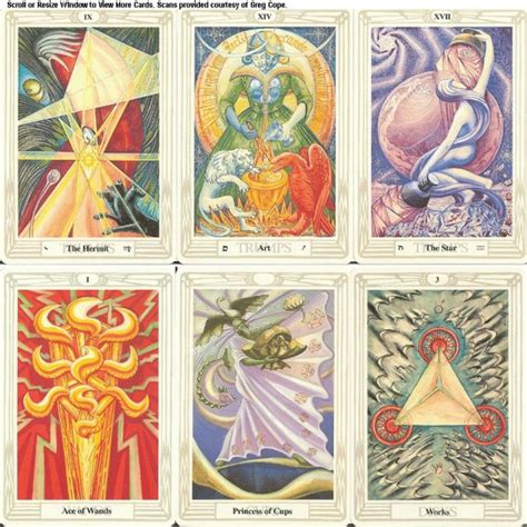 Crowley Thoth Tarot Deck Small - LT Tarot