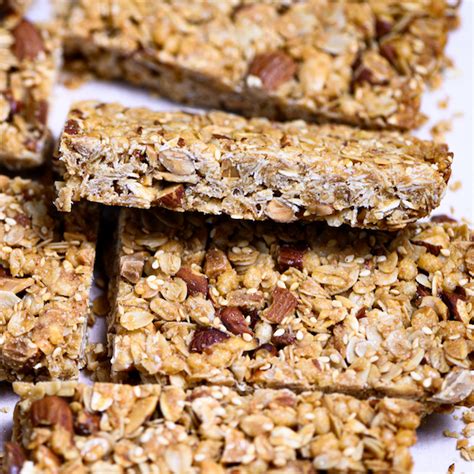 HONEY NUT GRANOLA BARS featsq - The Genetic Chef