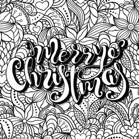 Zentangle Merry Christmas Coloring Pages – GetColoringPages.org #coloring #coloringboo… | Merry ...