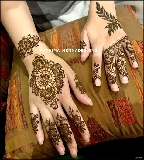 Foot Simple Mehndi Design [AN 7648] | MehndiDig.com