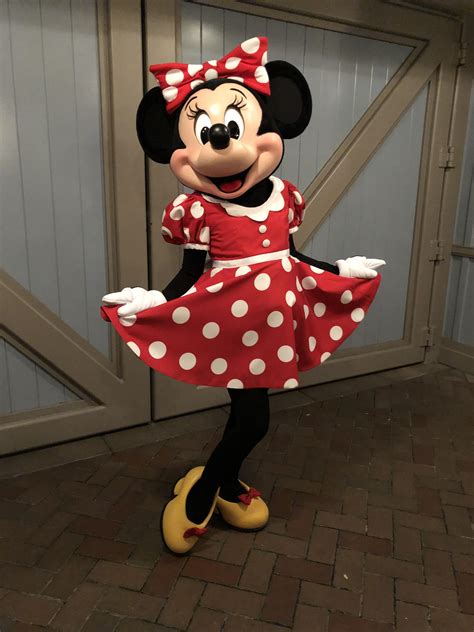 Caught Minnie Mouse right before closing! : r/Disneyland