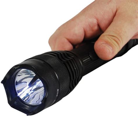 Safety Tech Rechargeable Stun Gun Flashlight 15M - The Home Security ...