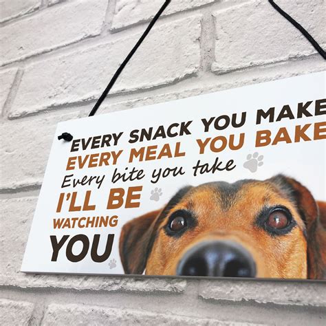 Dog Signs For Home Funny Dog Lover Gift House Kitchen Sign Animal Dog ...