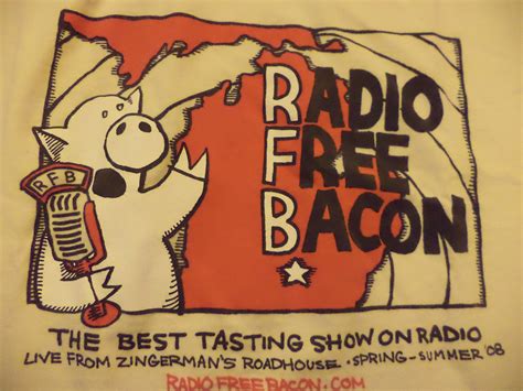 Radio Free Bacon T-Shirt, from Zingerman's Roadhouse, Ann … | Flickr