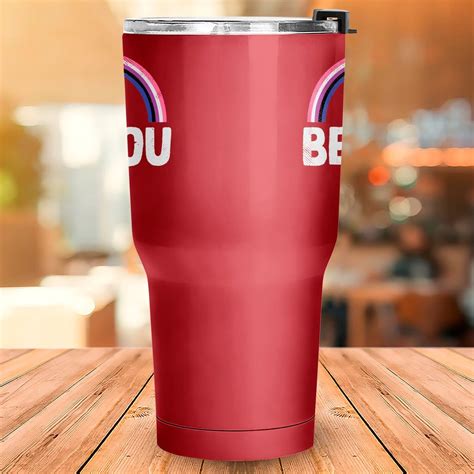 Rainbow You Be Genderfluid Pride Flag Non-Binary LGBTQ Gift Tumblers 30 oz sold by Live Plane ...