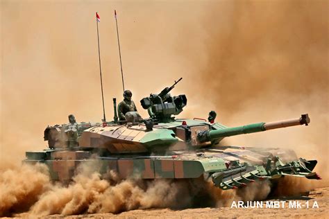 MoD places supply order for 118 Main Battle Tanks Arjun Mk-1A for Indian Army with HVF, Avadi ...