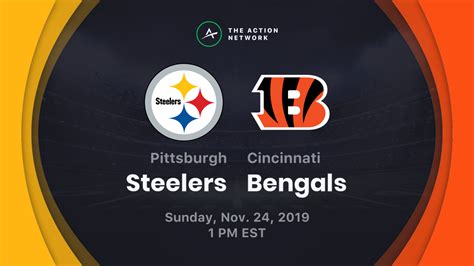 Steelers vs. Bengals Betting Odds, Predictions & Picks (November 24, 2019)