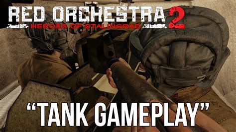 RED ORCHESTRA 2 - Tank Gameplay - YouTube