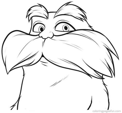 Free Printable Lorax Coloring Pages For Kids