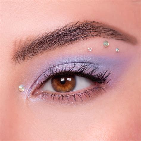 BRAND NEW Crystal Face Jewelry ColourPop | Purple makeup looks, Prom ...