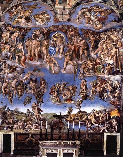 e-arthistory: MICHELANGELO's own last judgment