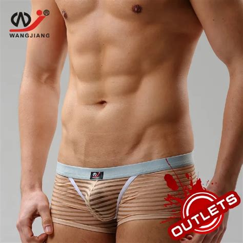 New style 2014 WJ 3PCS/LOT mens underwear boxer lace panties for men ...