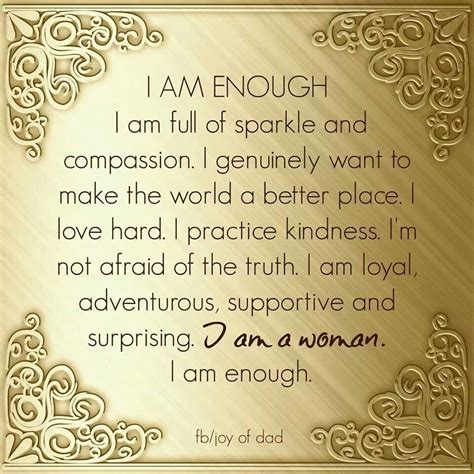 I am enough | I am enough, Uplifting thoughts, Positive mantras