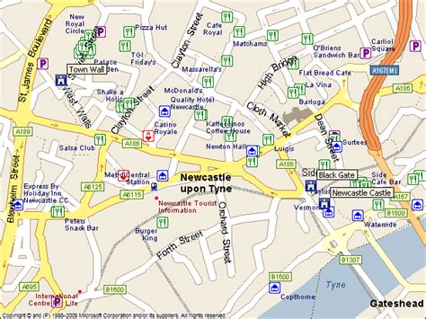 Newcastle City Centre Map | Gadgets 2018