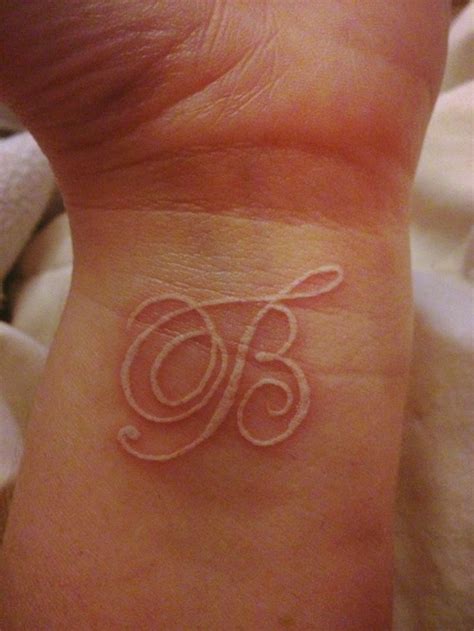 Cursive Letter B Tattoo Designs