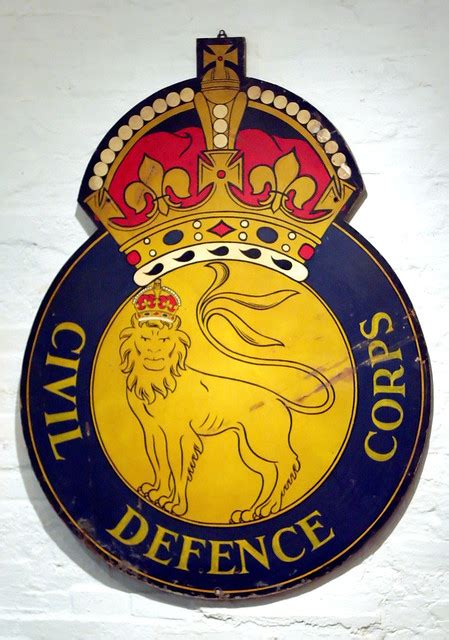 Civil Defence Corps badge | Flickr - Photo Sharing!