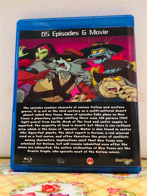 Bravestarr The Complete Series 65 Episodes plus the Movie on 4 Blu-ray ...