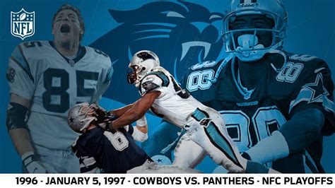 1996 Divisional Playoffs: Panthers First Playoff Win | Cowboys vs. Panthers | NFL Full Game ...