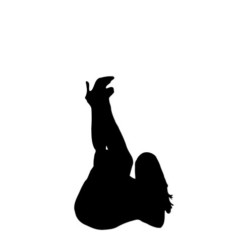 Woman Silhouette | Free Stock Photo | Illustrated silhouette of a beautiful woman | # 15655